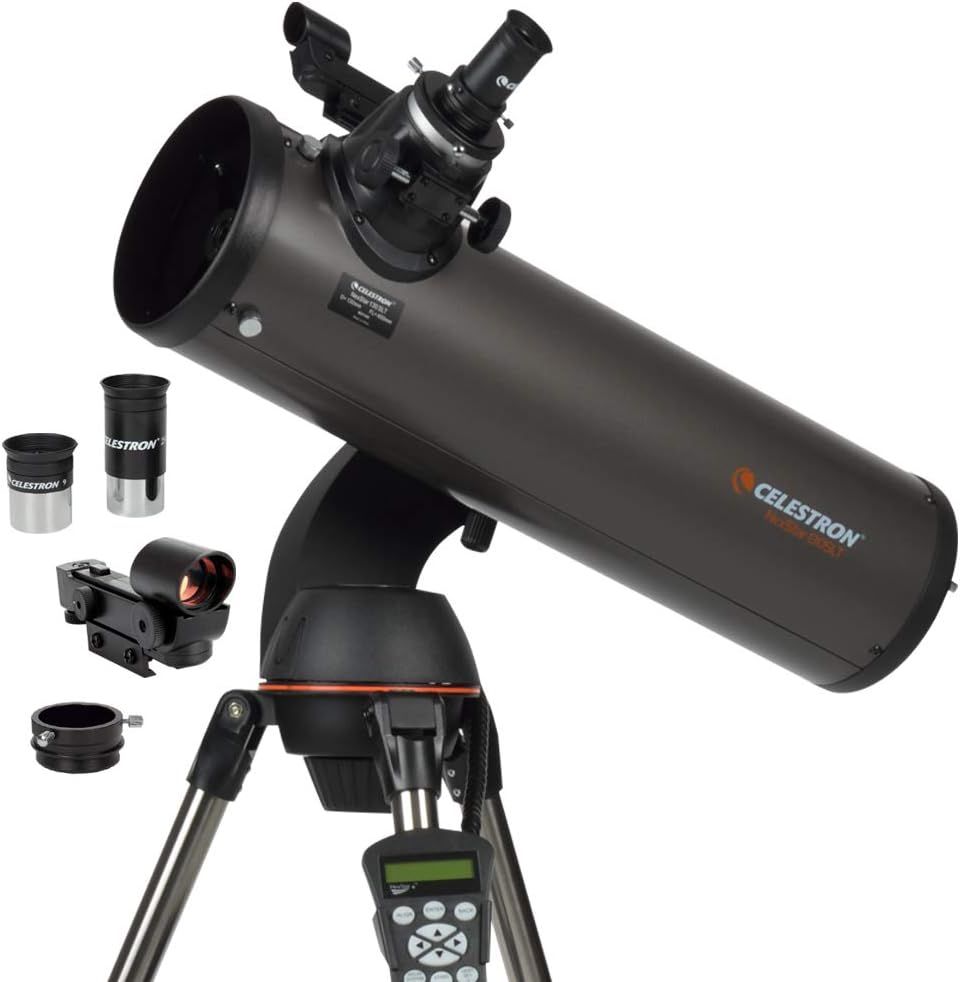 Celestron - NexStar 130SLT Computerized Telescope - Compact and Portable - Newtonian Reflector Op... | Amazon (US)
