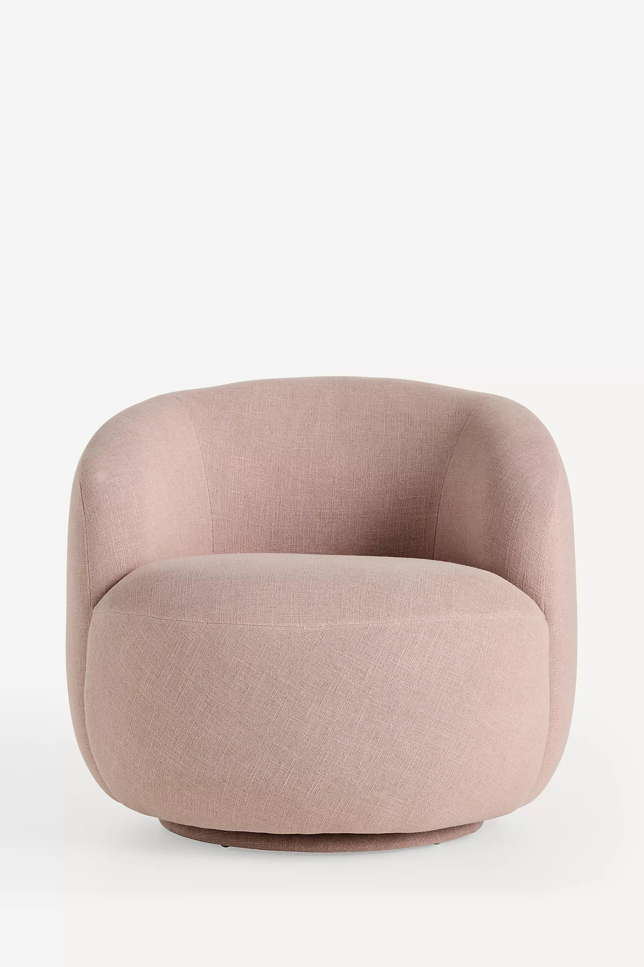 Cosette Linen Swivel Chair | Anthropologie (US)