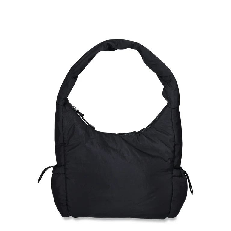 Athletic Works Women's Nylon Shoulder Bag, Black | Walmart (US)