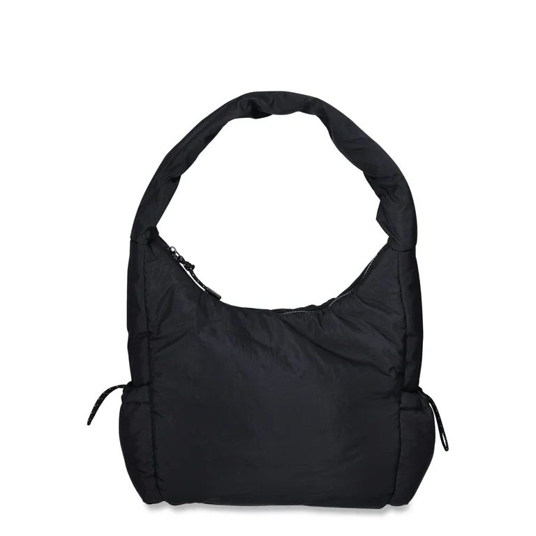 Athletic Works Women's Nylon Hobo Bag, Black - Walmart.com | Walmart (US)