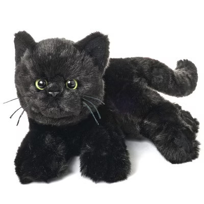 Bearington Jinx Cat 15 Inch Black Cat Plush - Black Cat Stuffed Animal - Realistic Cat Stuffed Animal, For Ages 3-14 | Target