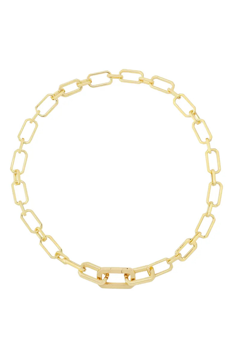 AllSaints Hex Link Collar Necklace | Nordstrom | Nordstrom