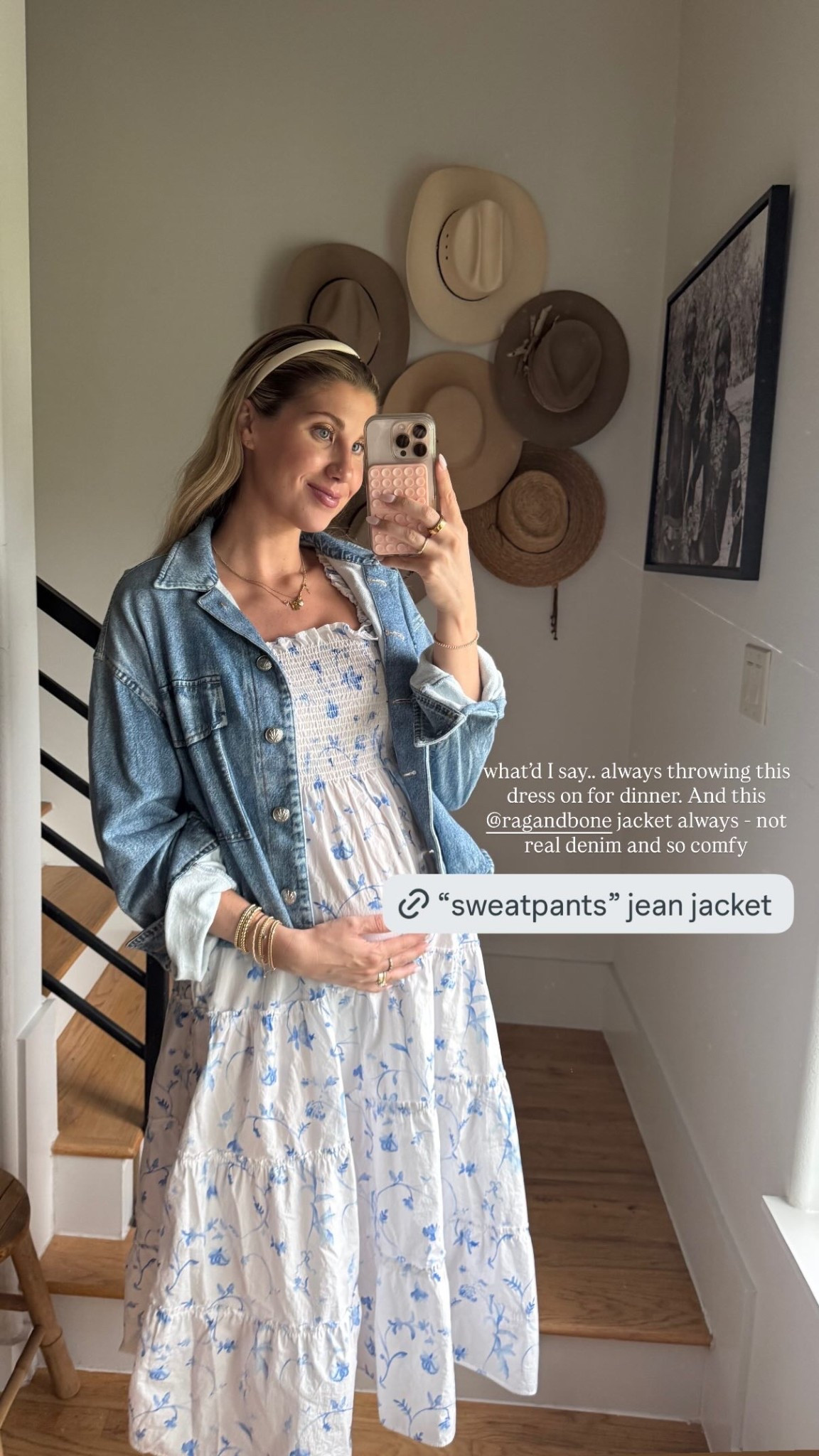 what’d I say.. always throwing this dress on for dinner. And this @ragandbone jacket always - not real denim and so comfy

#LTKBump #LTKSaleAlert #LTKootd