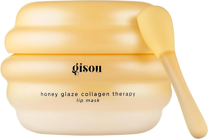 Gisou Honey Glaze Collagen Therapy Lip Mask (0.5 Fl Oz) - Honey Buttercream | Amazon (US)
