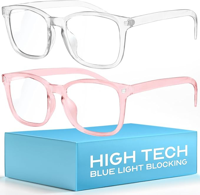 livho High Tech Blue Light Glasses - Advanced Blue Light Blocking Computer Glasses - Screen Fatig... | Amazon (US)