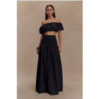 Autumn Maxi Skirt - Black I MESHKI I Size XXS | MESHKI US