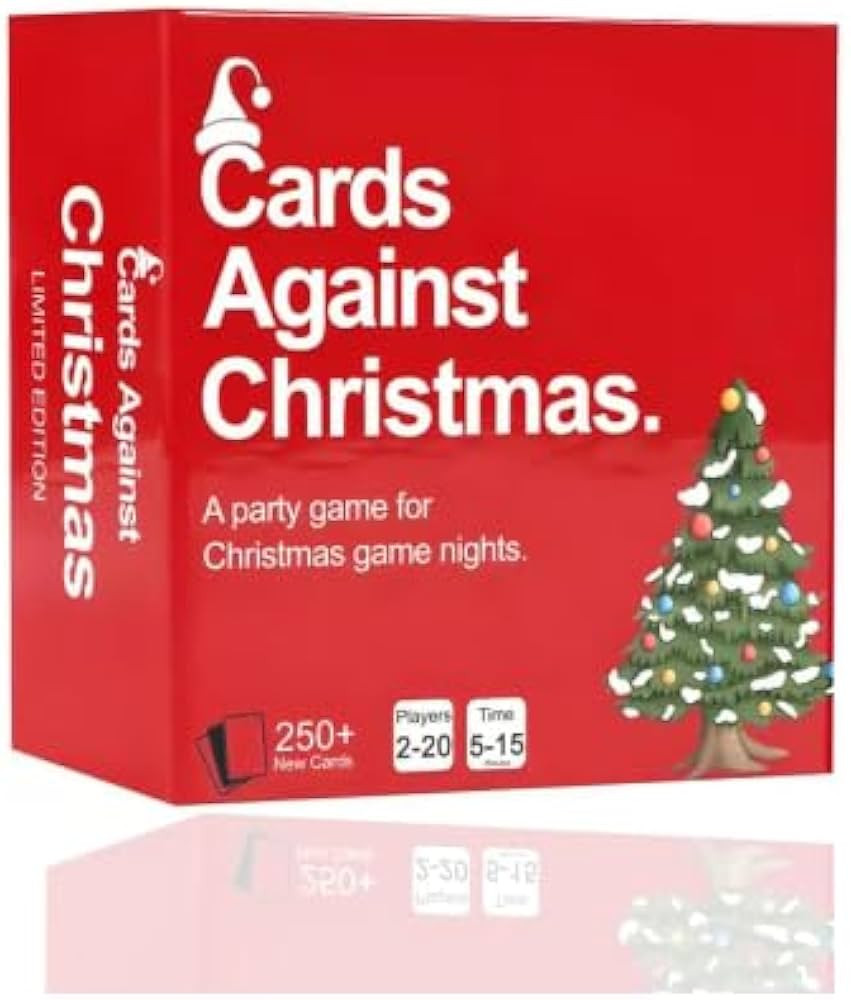 Cards Against Humanity Christmas Edition 2024, A Party Game for Christmas Game Nights, 250+ New C... | Amazon (US)
