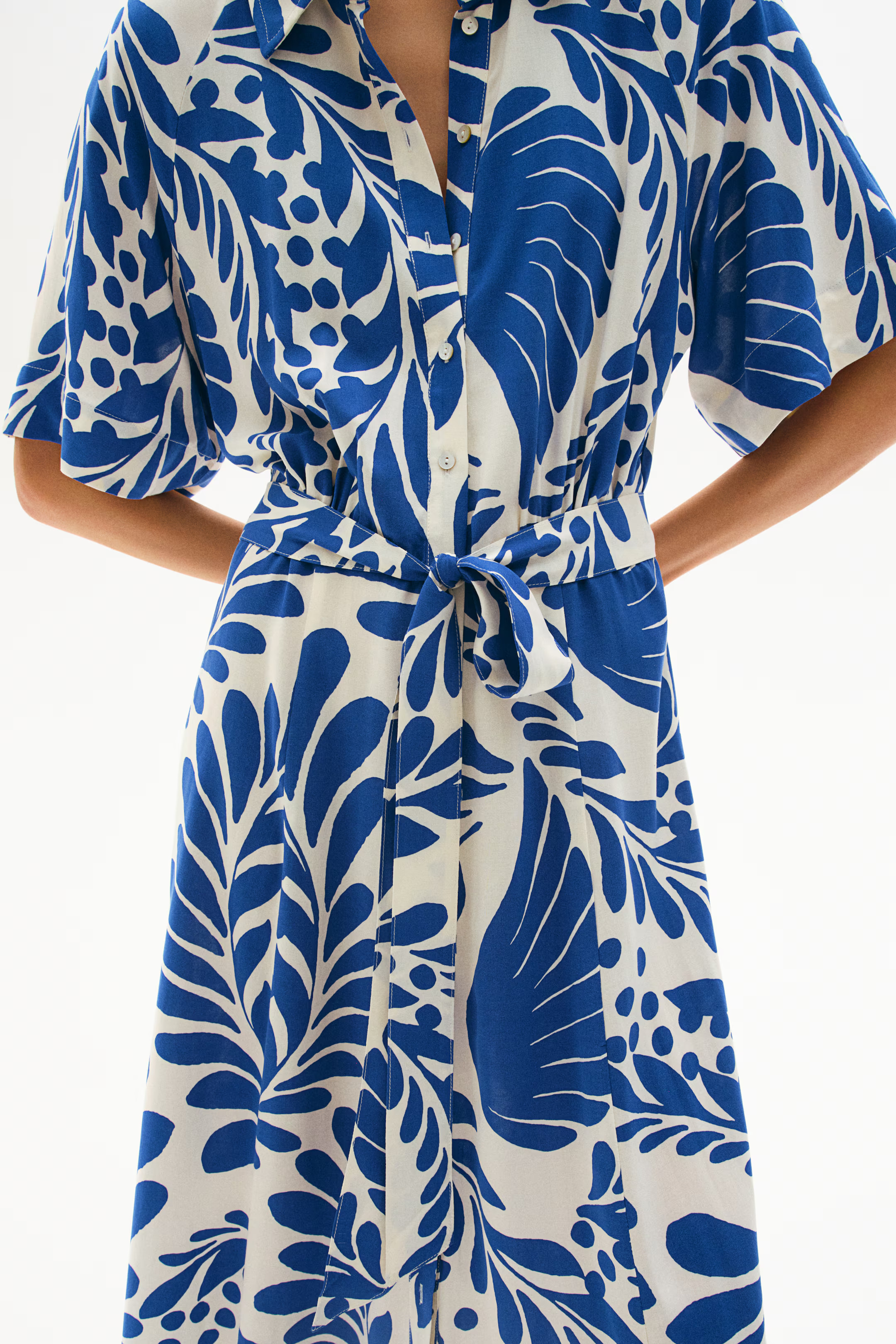 Tie-Belt Shirt Dress | H&M (US + CA)