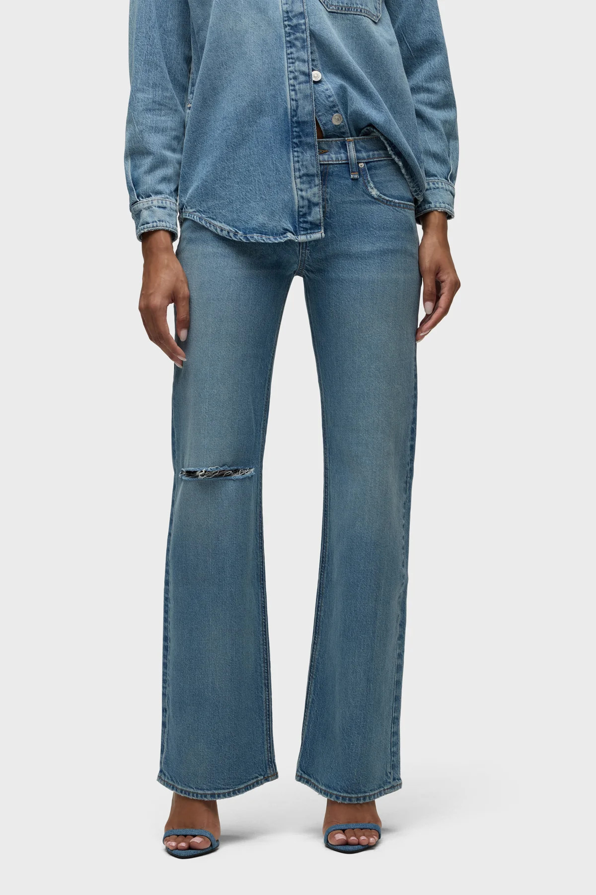 Kelli Low-Rise Loose Straight Jean | Hudson Jeans