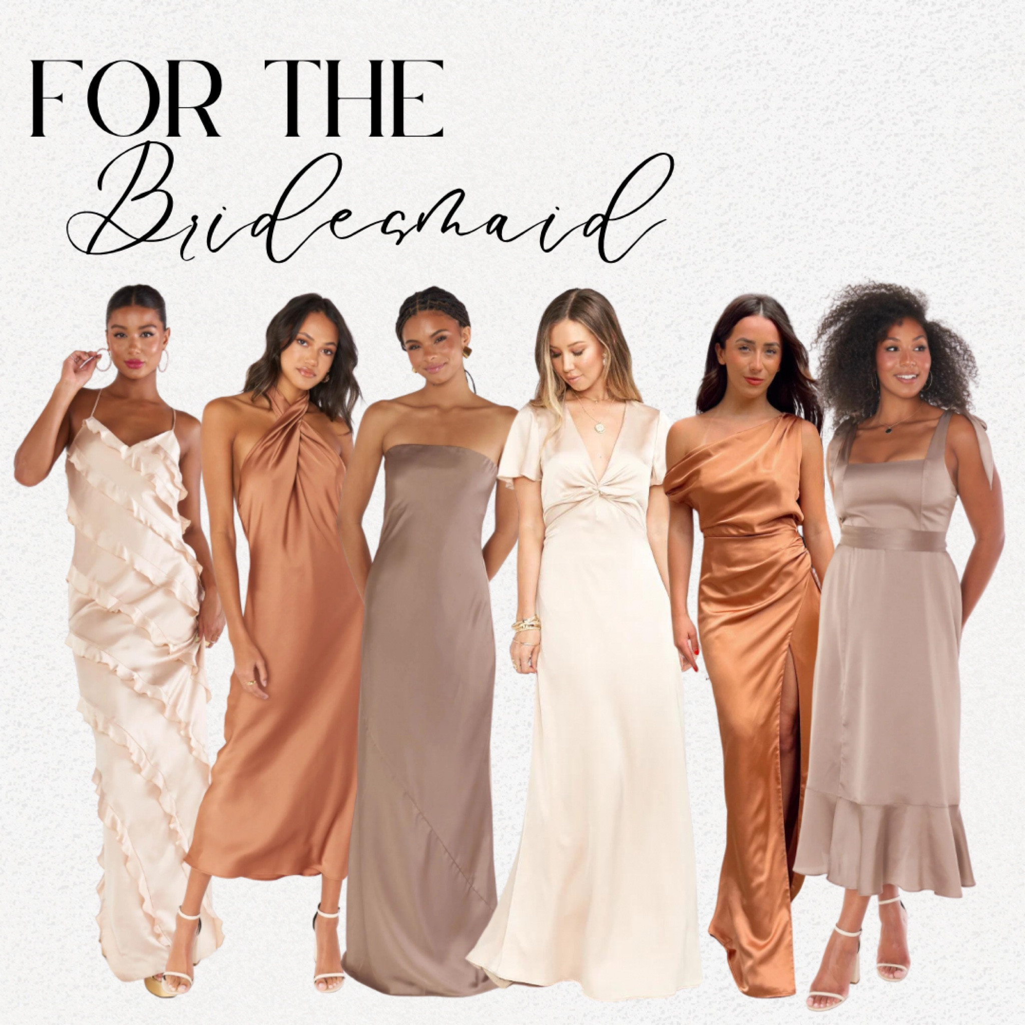 Mismatched bridesmaids dresses by Show Me Your Mumu - 20% off sitewide! 



#LTKwedding #LTKstyletip #LTKsalealert