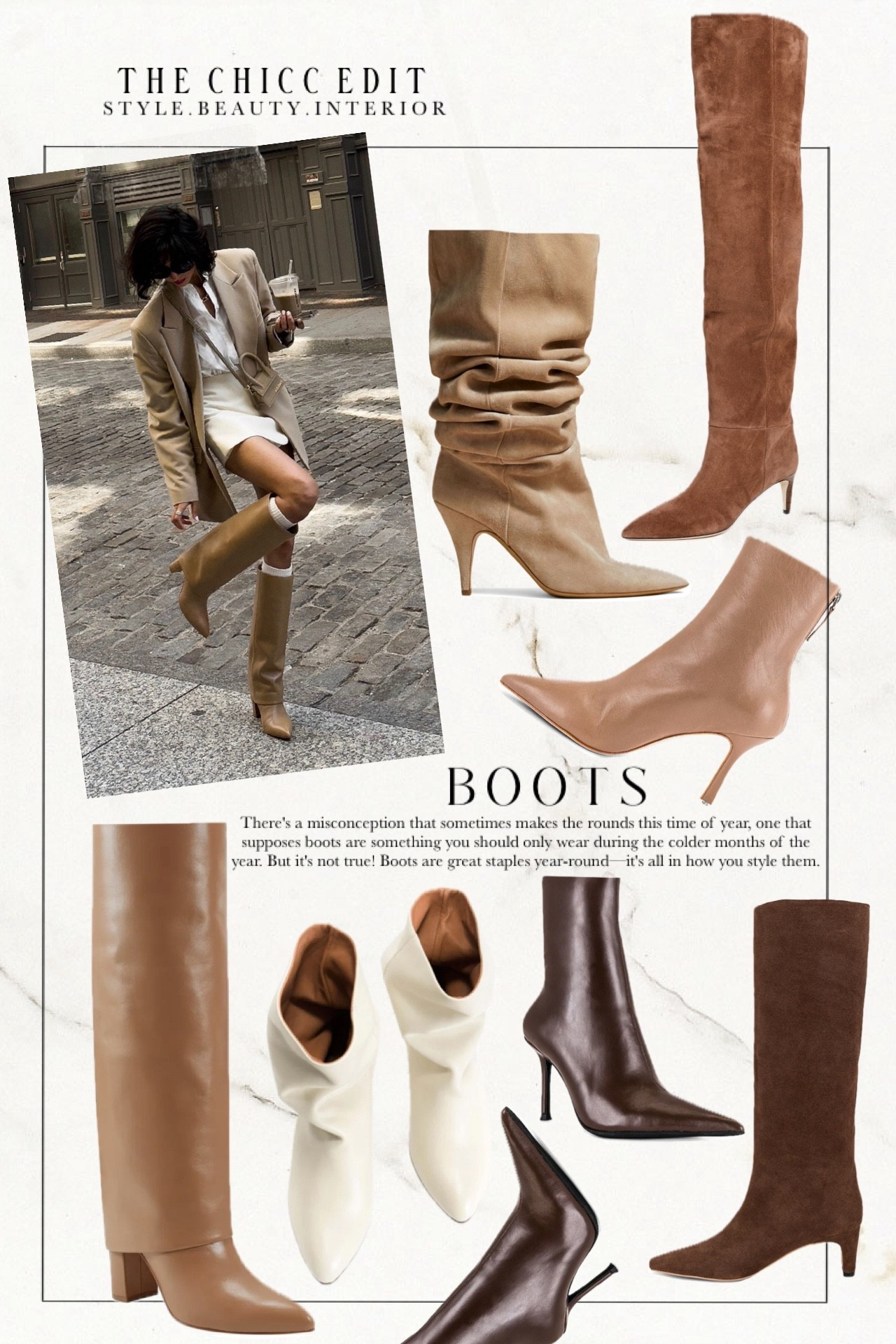 Boot edit ✍🏻 

#boot #boots #booties #footwear #shoes suede leather 

#LTKFestival #LTKootd #LTKWorkwear