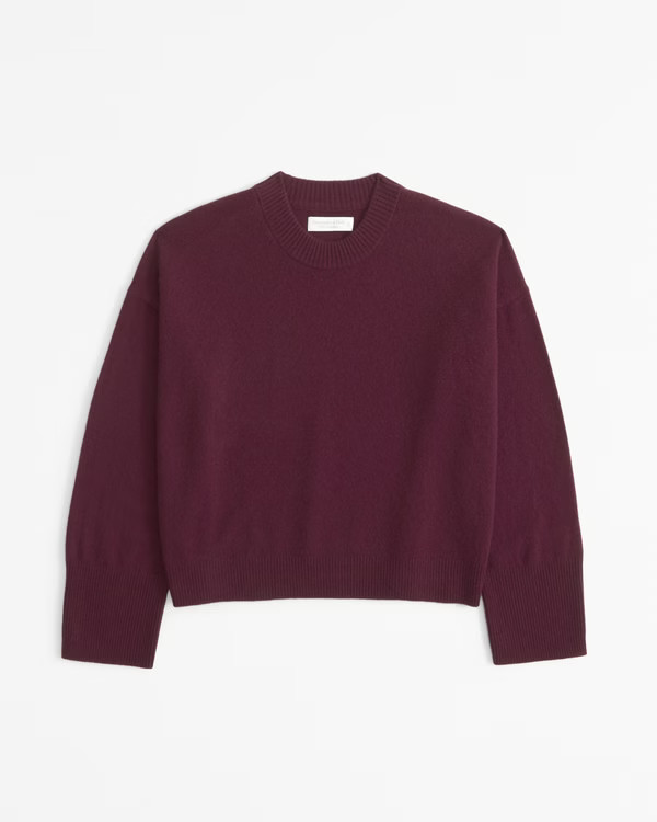 Cashmere Crew Sweater | Abercrombie & Fitch (US)