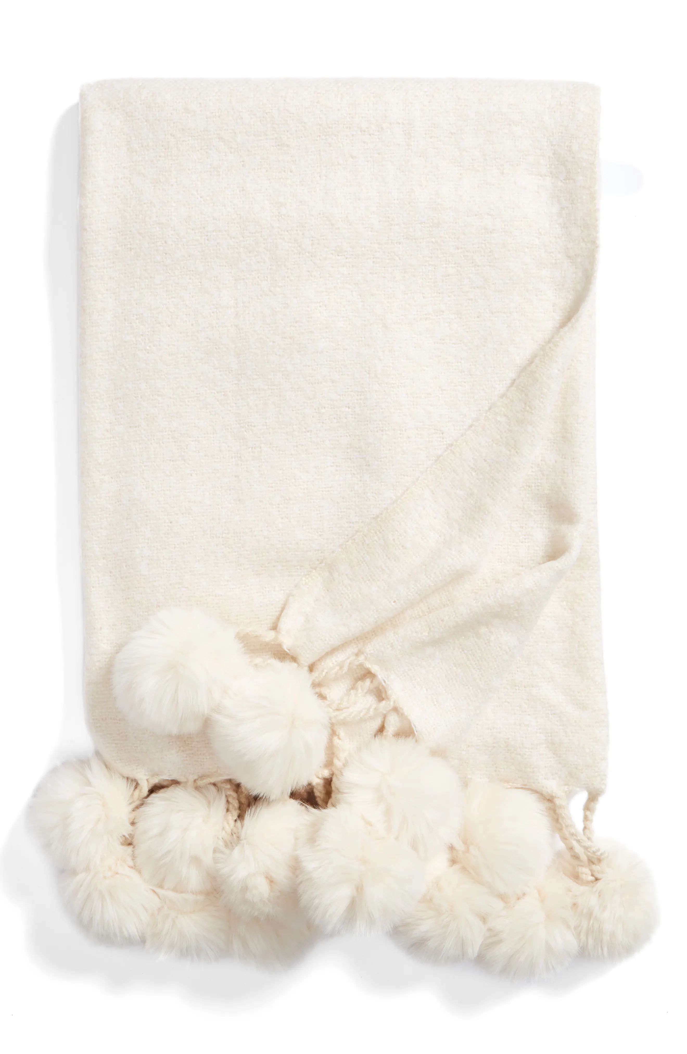 Nordstrom at Home Faux Fur Throw | Nordstrom