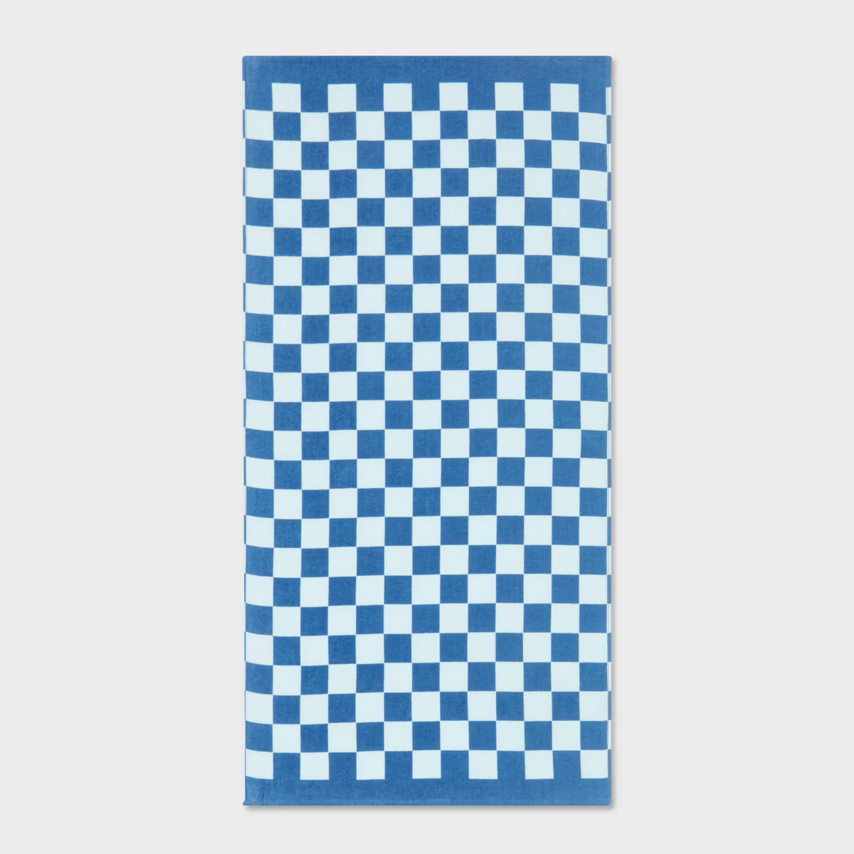 Blue Checker Beach Towel - Sun Squad™ | Target