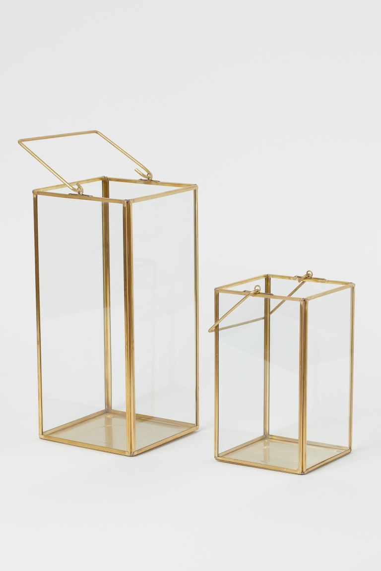 Large Metal Candle Holder | H&M (US + CA)