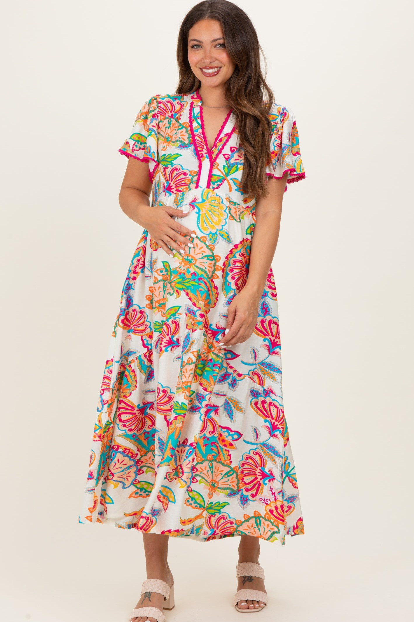 Obsessed with these PinkBlush spring maternity dresses 🌷 So lightweight, stretchy, and bump-friendly. Perfect for baby showers, brunch dates, or just feeling cute and comfy all day 🤍#PinkBlush #PinkBlushMaternity #SpringMaternity #MaternityDress #BumpStyle #MomToBe #BabyShowerDress #SpringOutfit #MaternityOOTD #PregnancyStyle #FloralDress #PastelVibes #ComfyChic #SpringLook #MamaStyle

#LTKSeasonal #LTKBump #LTKSaleAlert