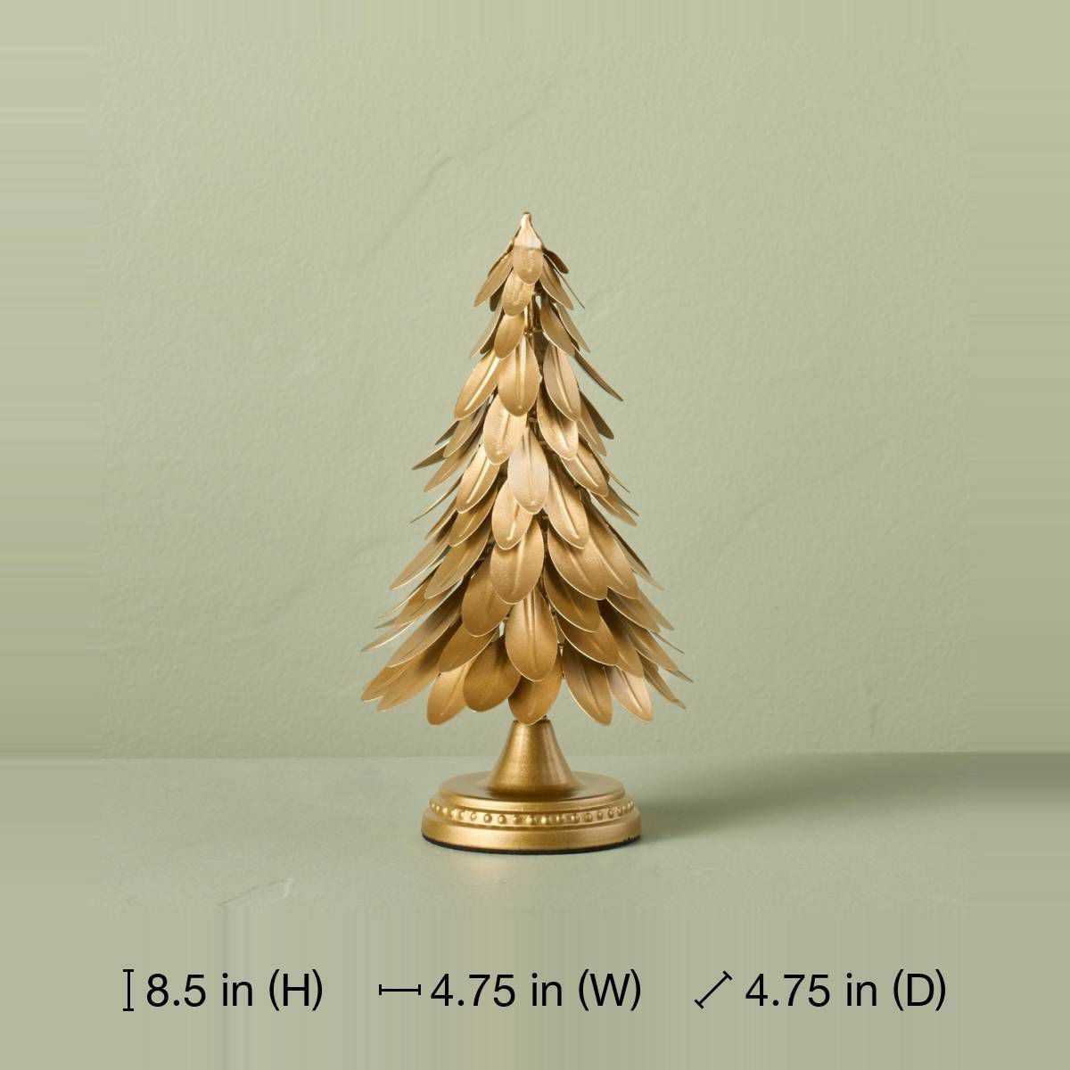 8" Small Metal Scallop Tree - Hearth & Hand\u2122 with Magnolia | Target