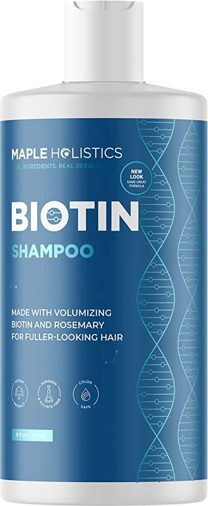 Biotin Hair Shampoo for Thinning Hair - Volumizing Biotin Shampoo for Men and Womens Dry Damaged ... | Amazon (US)