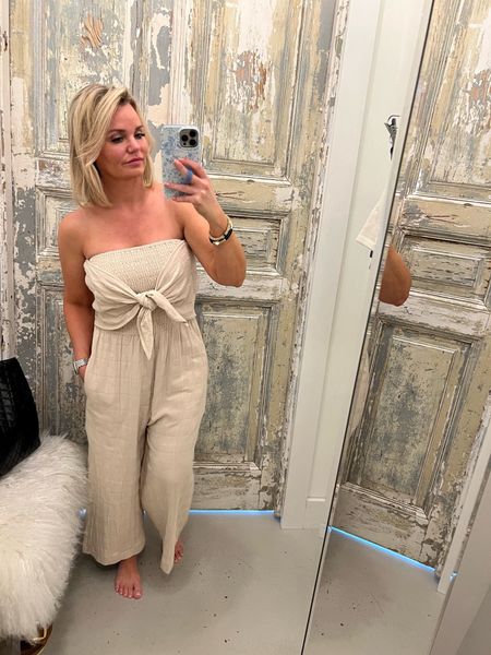 This just screams summer Vacation, brunch with girlfriends and or Cabo. 🤍. Am I right?!  
Found the cutest jumpsuit at a boutique. I couldn’t find the exact one but linking several similar ones along with other vacation outfits you’ll want to get. 
Ways to shop my outfits:
✨ in my LTK shop, direct link bio 
✨ in stories for 24 hours 
✨ saved in highlights for April 
✨ DM me for a link 
All sizes I’m wearing listed in my LTK description. 

Follow my shop @acupfullofsass on the free @shop.LTK app to shop this post and get my exclusive app-only content!

#summerfashion #fashioninspo #petitefashion #summerstyle #fashionover40 #fashioninspo #chicstyle #vacationoutfits #resortoutfits 

#liketkit #LTKstyletip #LTKover40 
@shop.ltk


#LTKtravel #LTKover40 #LTKstyletip