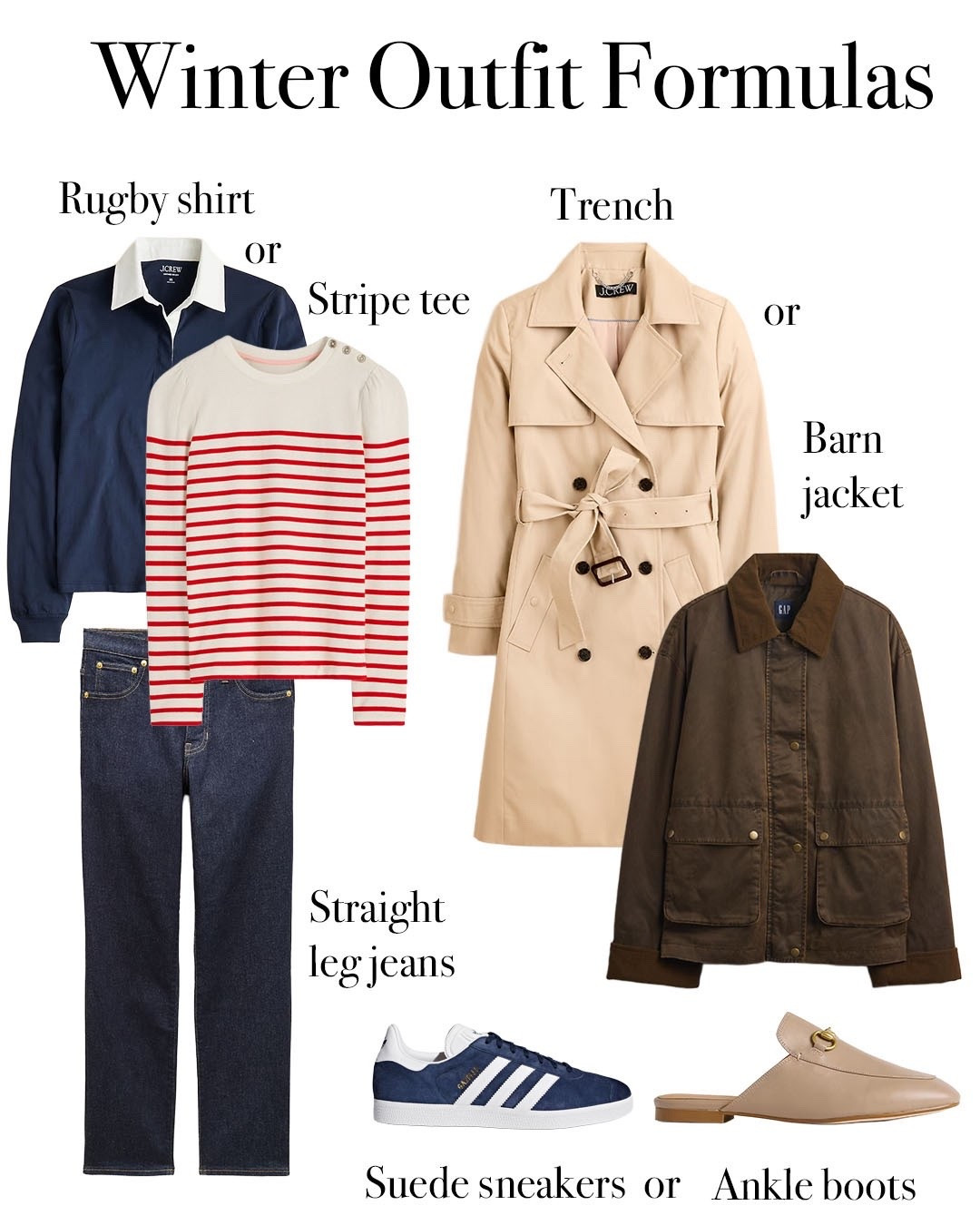 Outfit ideas you don’t need to think about for warmer winter days