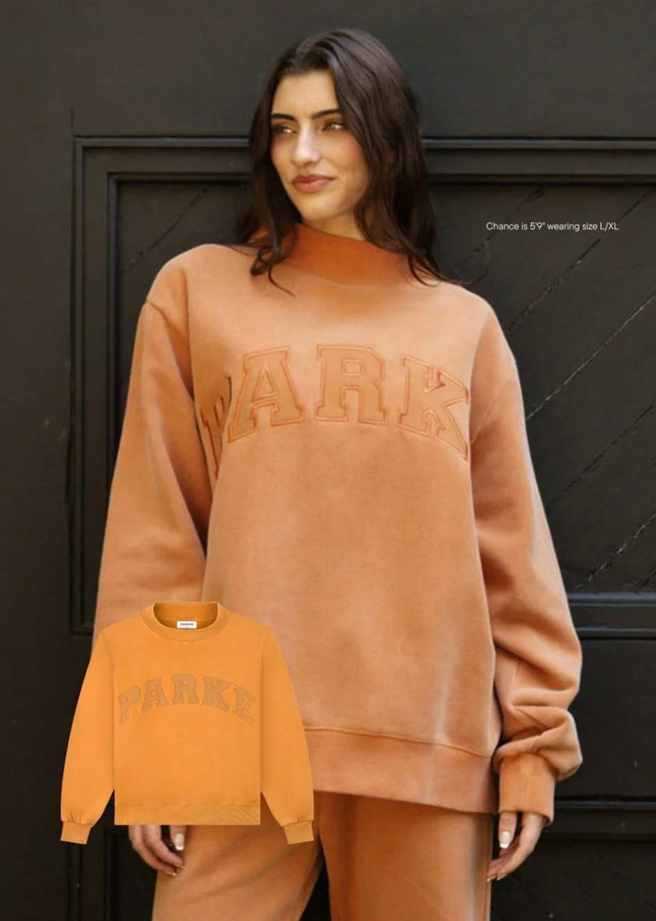 I love this orange Parke! 🍊 