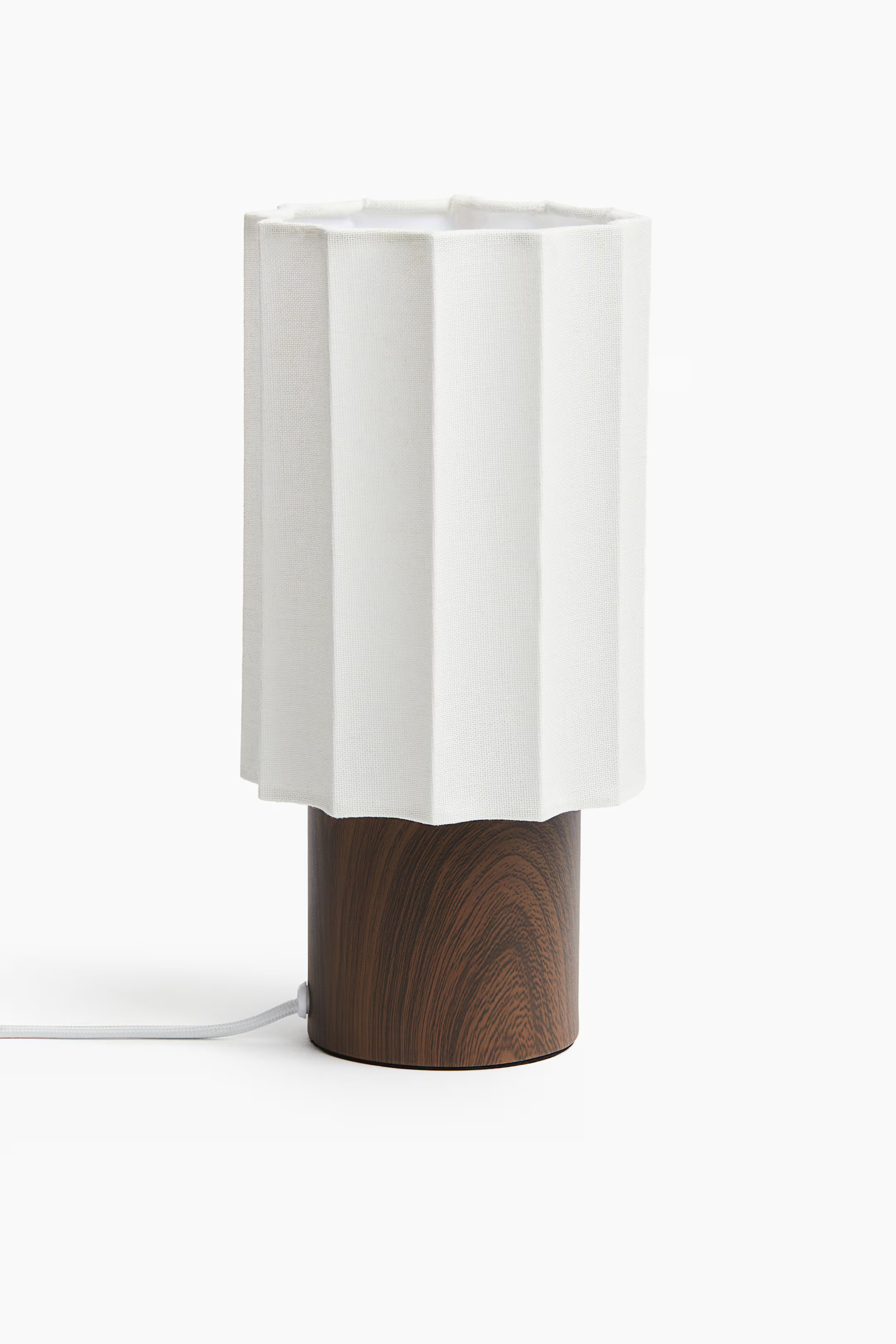 Linen-blend table lamp | H&M (UK, MY, IN, SG, PH, TW, HK)