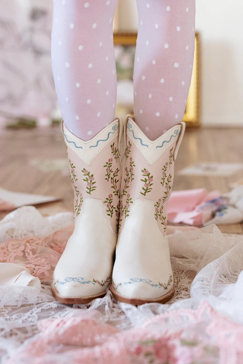 Mini Rosemary Cowgirl Boots | Ivy City Co