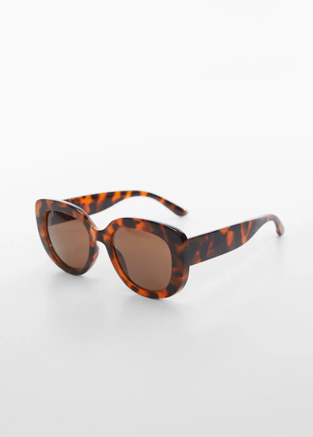 Runde sonnenbrille in schildplatt-optik -  Damen | Mango Deutschland | MANGO (DE)