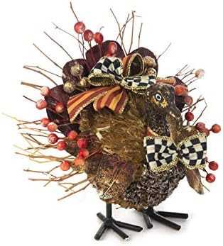 MacKenzie-Childs Harvest Turkey, Autumn Decorations for Home | Amazon (US)