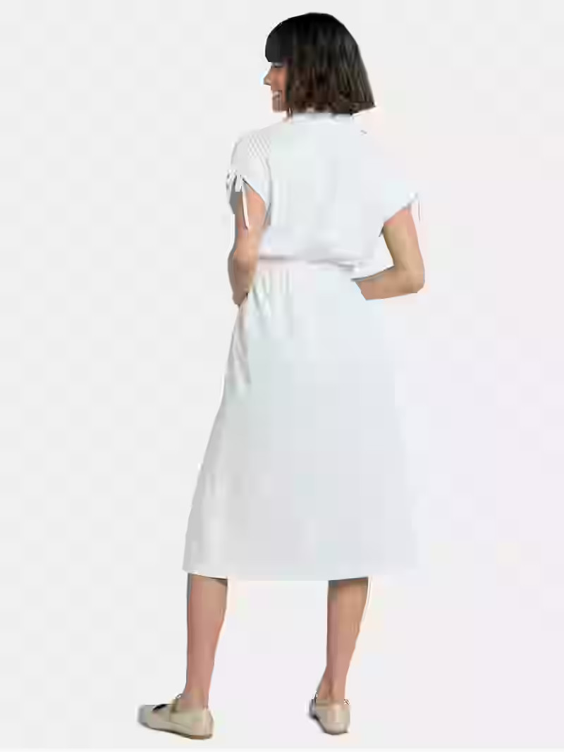 Time and Tru Women's and Women's Plus Midi Shirtdress, Sizes XS-4X | Walmart (US)