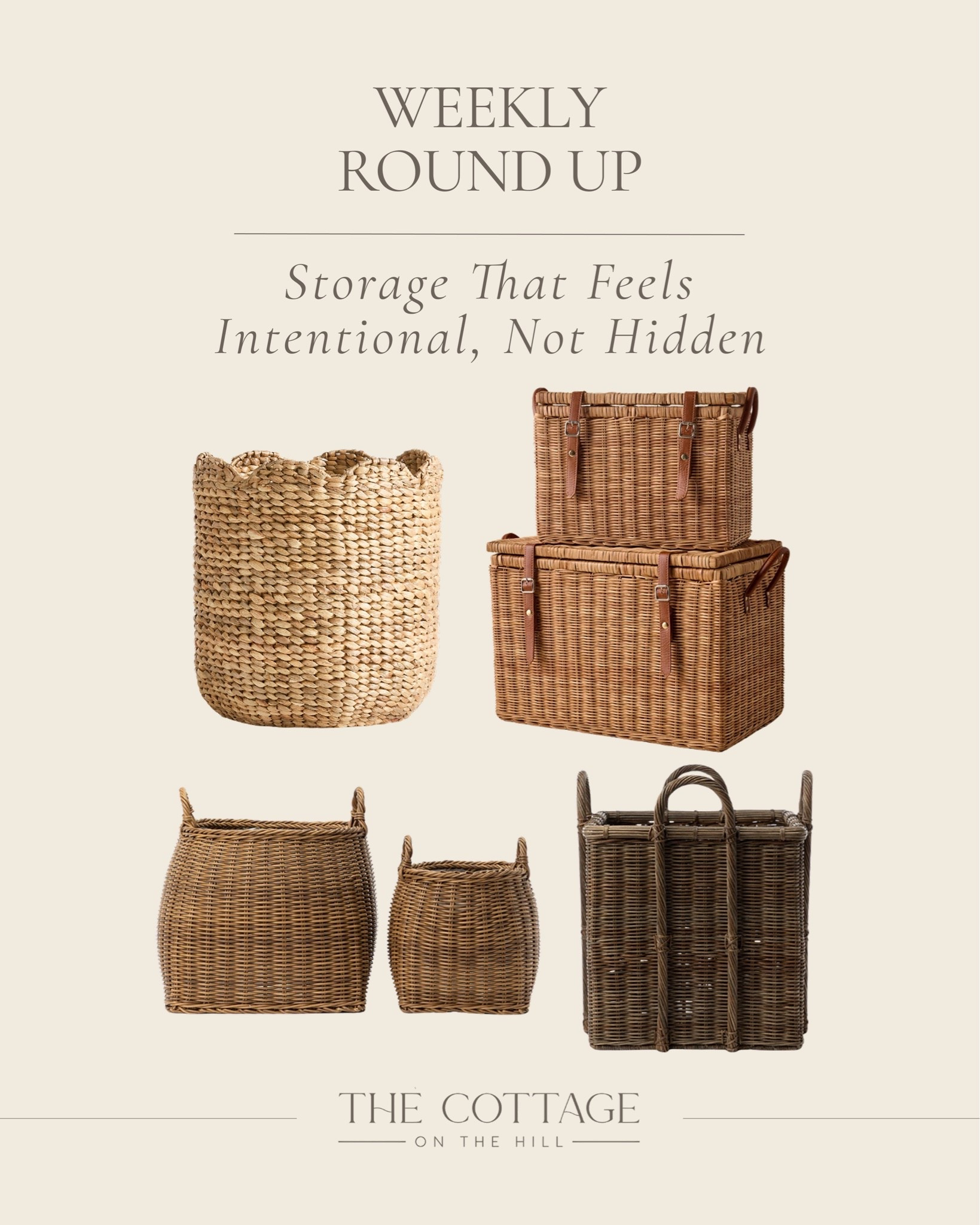 Storage can still be beautiful. 

A few woven favorites that help keep spaces feeling collected and intentional while adding warmth and texture throughout the home. The kind of pieces that work hard but still feel styled. ✨

Shop the products here! 

#LTKhome