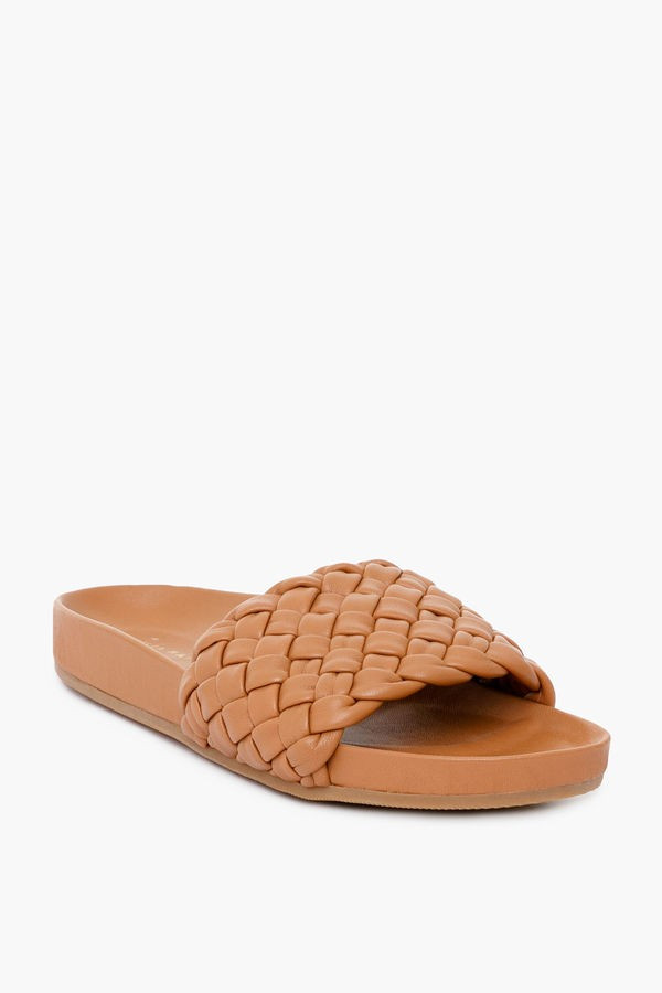 Dark Sand Sonnie Flat Sandal | Tuckernuck (US)
