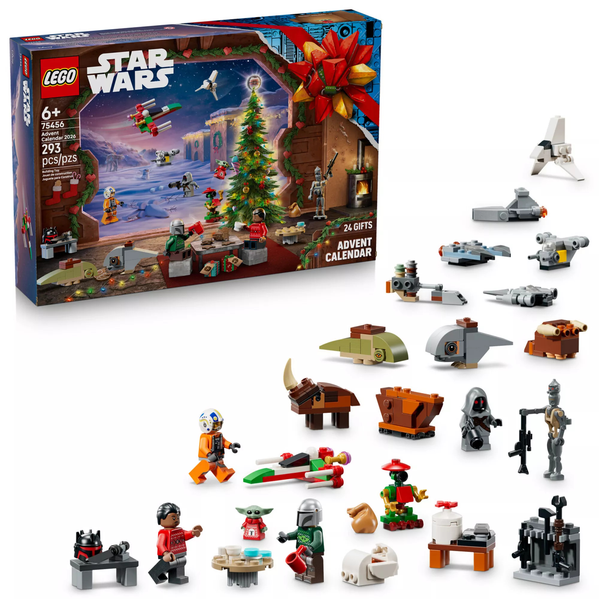 LEGO Star Wars Advent Calendar 75456 Building Kit (293 Pieces), Multi | Kohl's