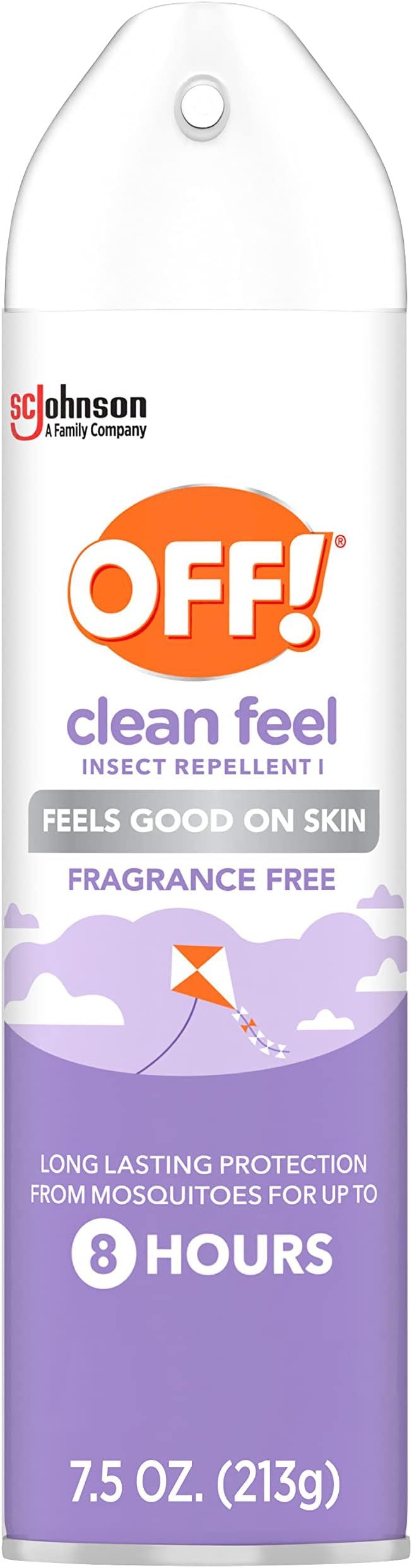 OFF! Clean Feel Insect Repellent Aerosol with 20% Picaridin, Bug Spray with Long Lasting Protecti... | Amazon (US)