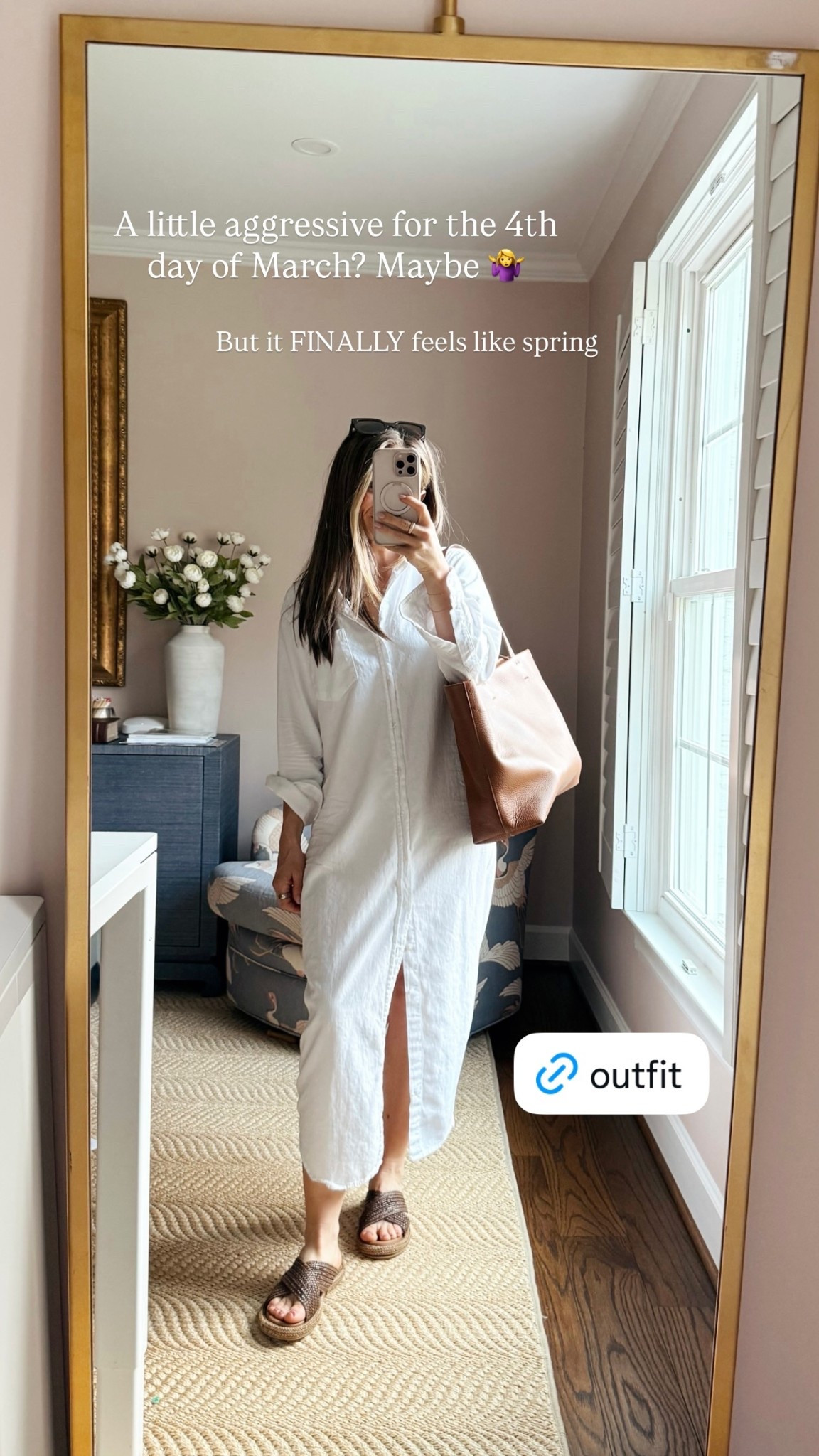 A little aggressive for the 4th day of March? Maybe 🤷‍♀️ But it FINALLY feels like spring

#LTKSeasonal #LTKootd