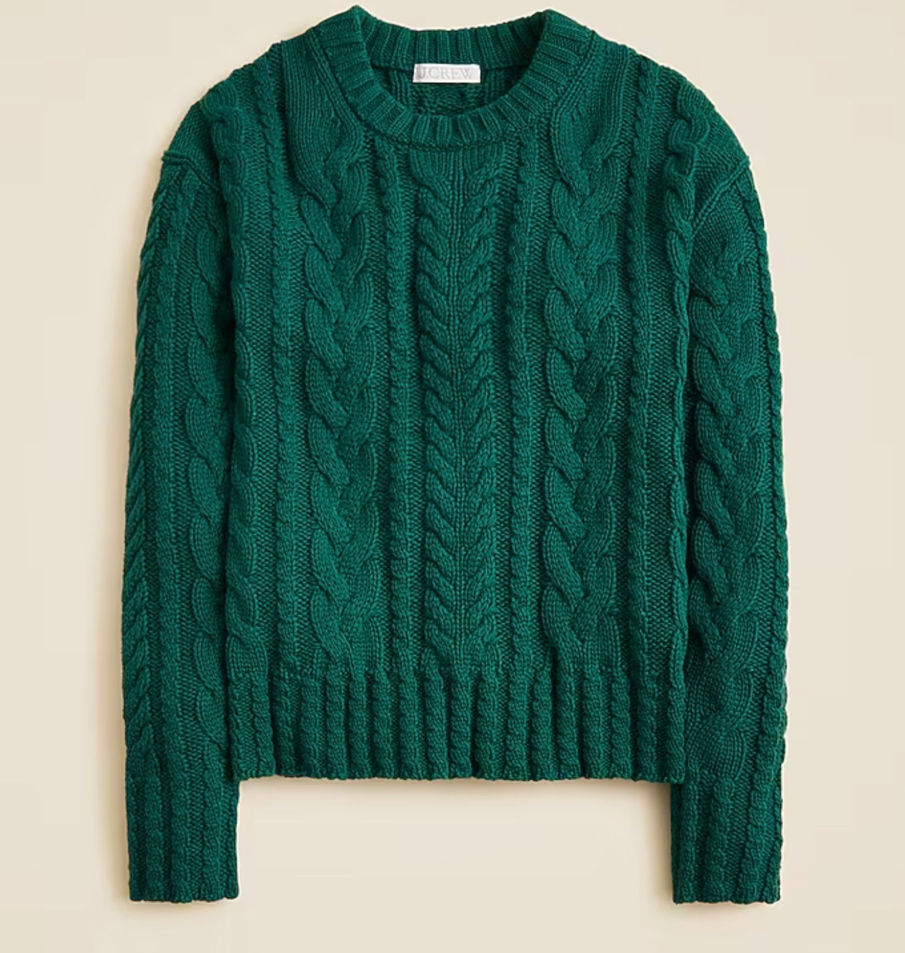 ✨ Cozy classic alert! ✨
This J.Crew cable-knit sweater is the perfect winter staple — soft, timeless, and so easy to style. And today only, it’s 60% OFF for Cyber Monday! 🤍🧶

Snag this J.Crew Cyber Monday deal, layer it up for the season, and shop it now on my LTK before it sells out! #JcrewSale #CableKnitSweater #CyberMondayDeals #LTKSale #WinterStyle #LTKFashion

#LTKGiftGuide #LTKSaleAlert #LTKHoliday