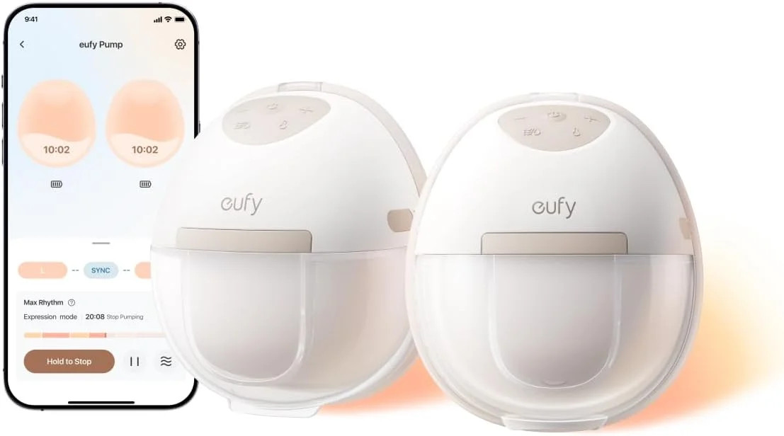eufy Heated Wearable Breast Pump E20, 3 Heat Levels, Hands-Free Breast Pump with Innovative HeatF... | Walmart (US)