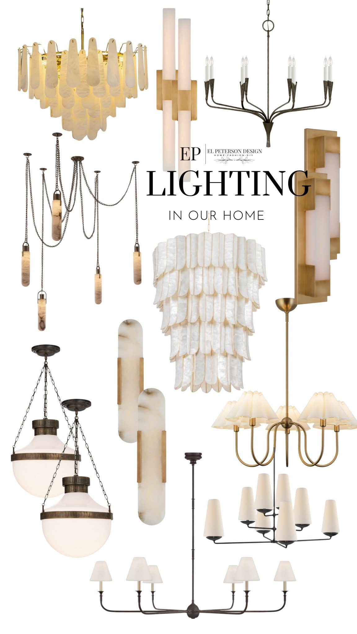 Lighting in our new home 