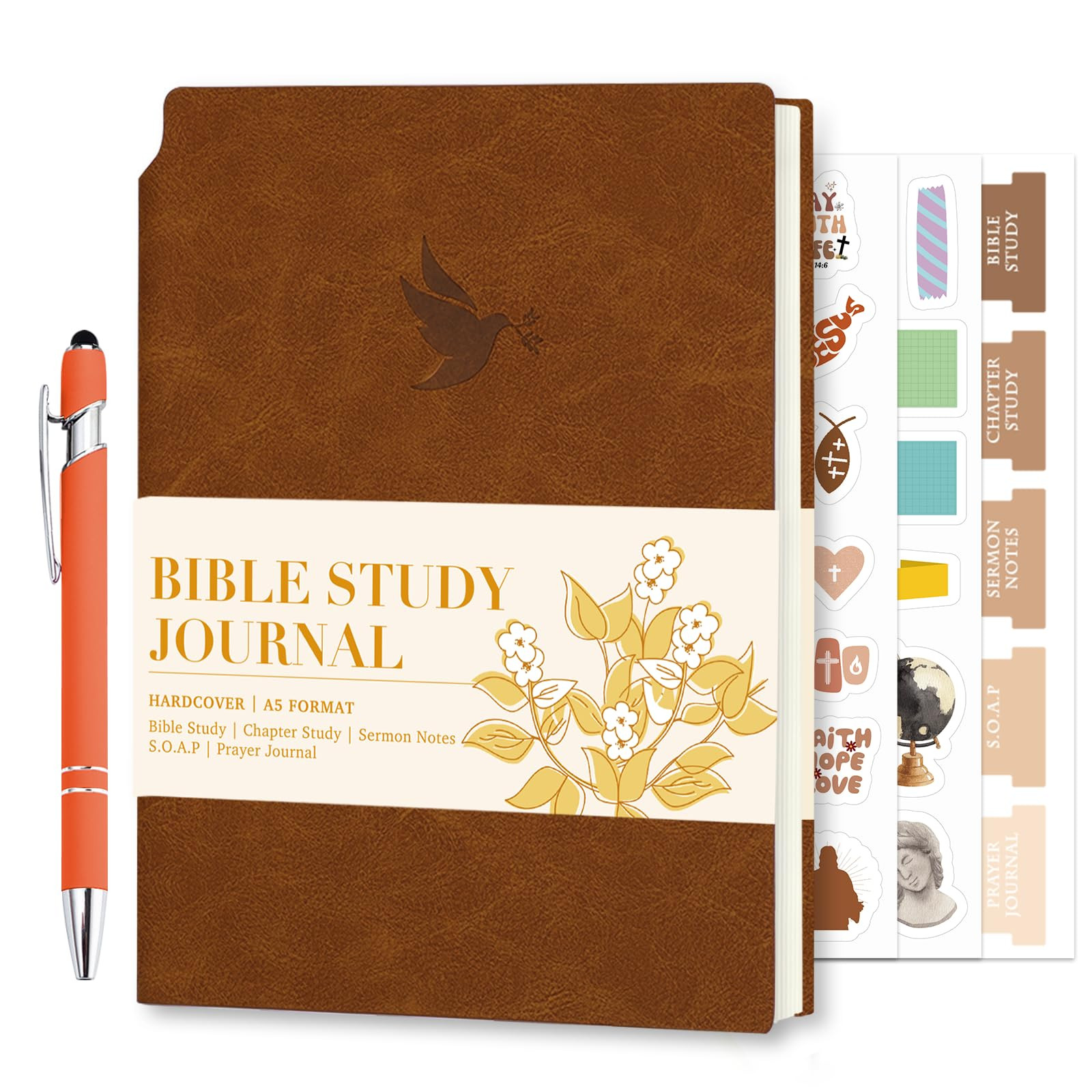 XKDOUS Bible Study Journal Church Notes Journal, Bible Study Supplies Bible Notebooks for Note Ta... | Amazon (US)