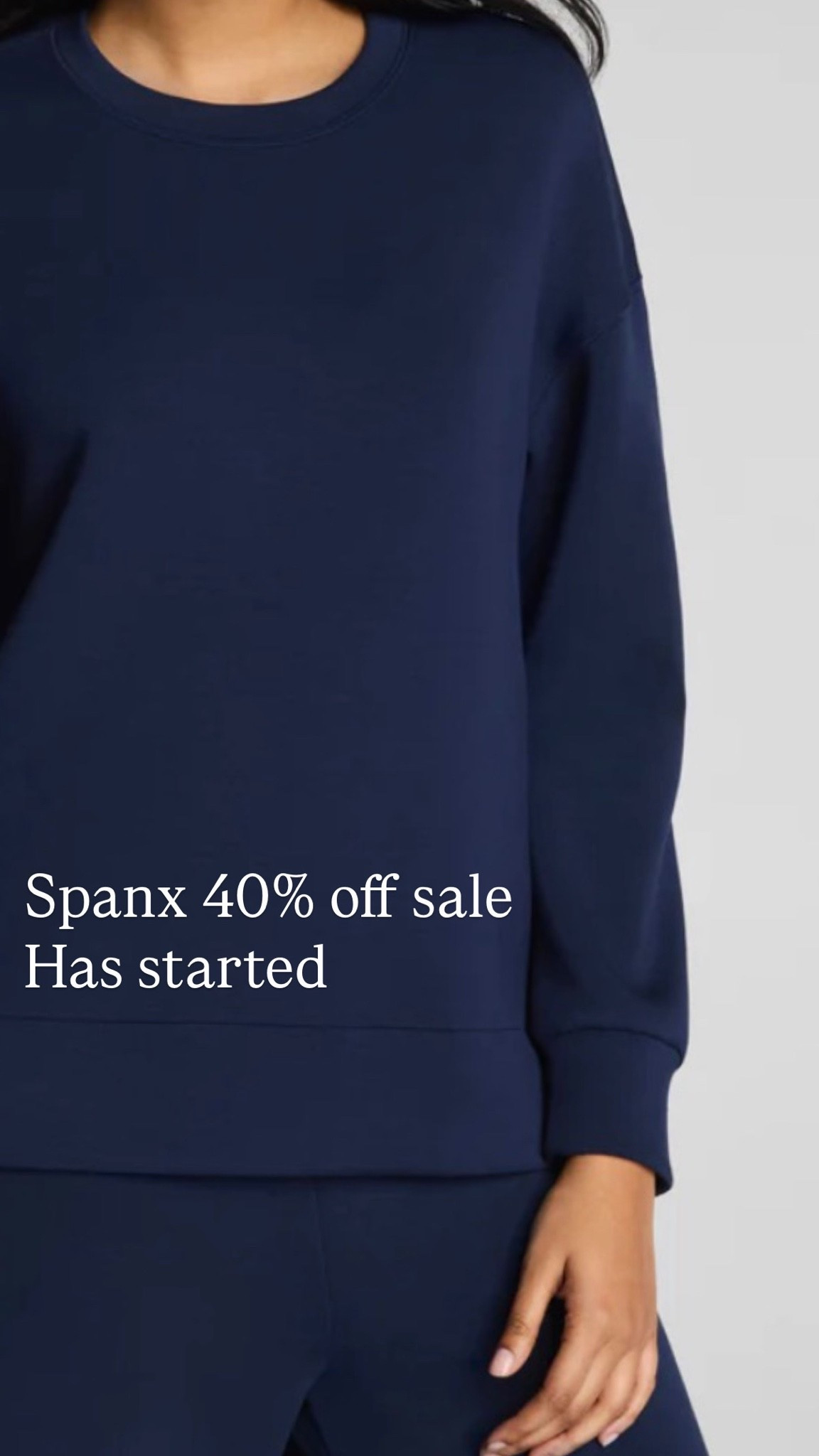Spanx 40% off sale. 
Full price items use code FASHIONEDLIFEXSPANX (first time orders)

#LTKOver40 #LTKTravel #LTKSaleAlert