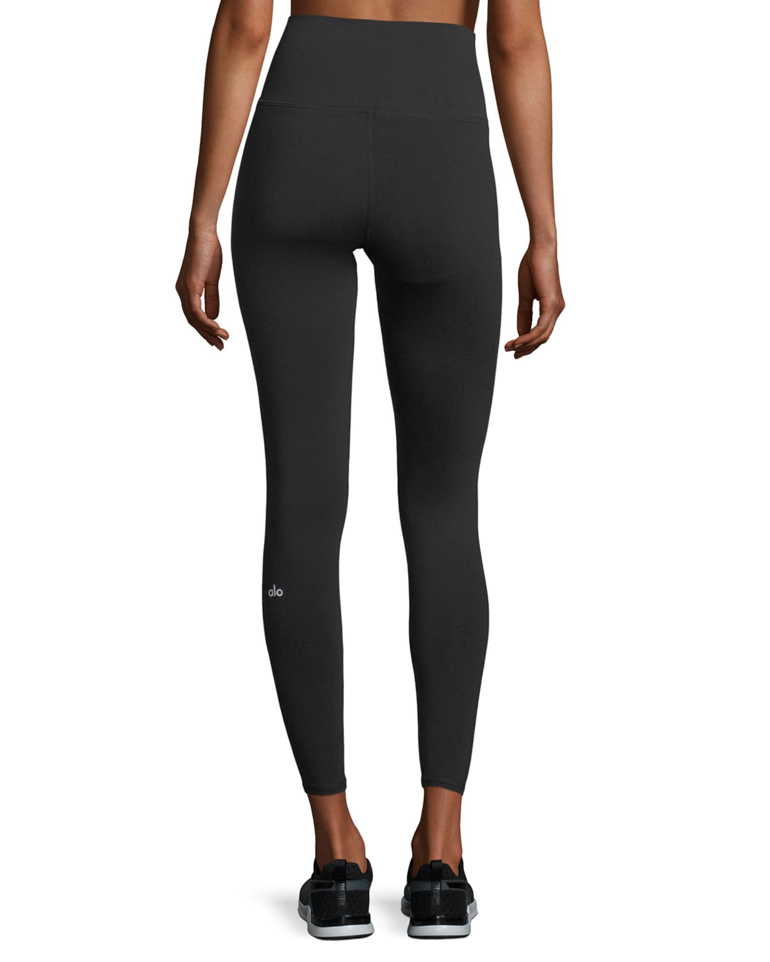 7/8 High-Waist Airbrush Performance Leggings | Neiman Marcus