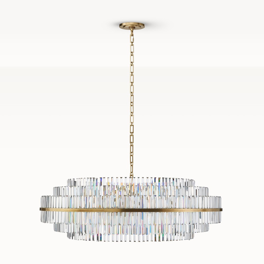 Vienna Round Crystal Chandelier | Williams-Sonoma
