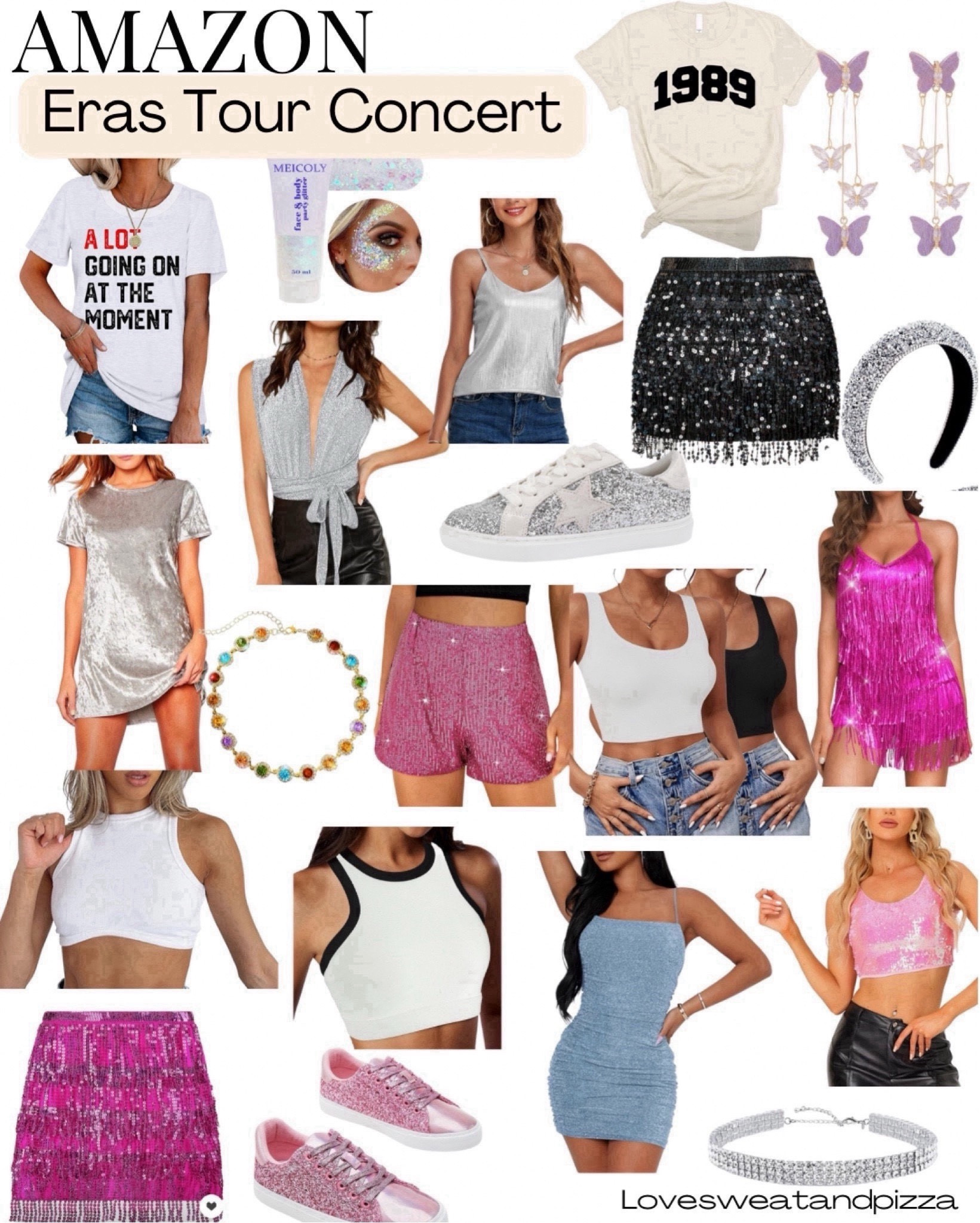 Eras tour style. Eras tour outfits. Eras tour sparkle style. Taylor Swift concert outfit from Amazon. Sparkle cowboy boots. Sparkle skirt. Glitter style. Lavender 


#LTKParties #LTKStyleTip #LTKFindsUnder50