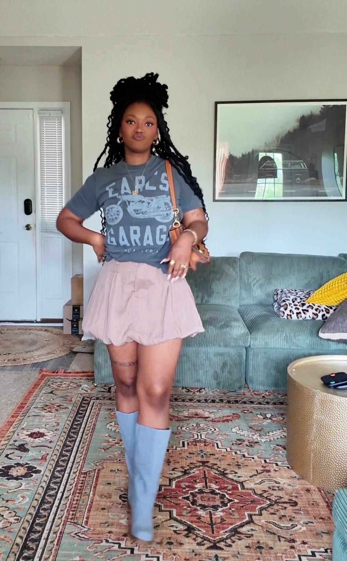 Saturday! 
Skirt: 6
Tee: Small

#LTKdayinmylife #LTKgrwm #LTKootd