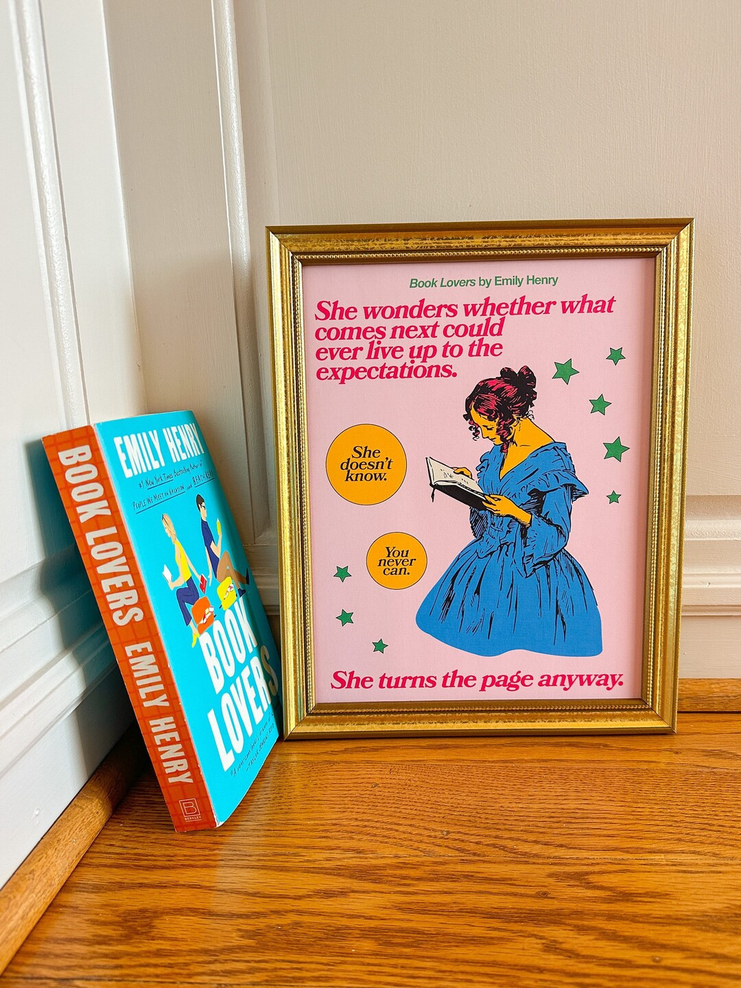 Book Lovers Poster, Emily Henry Poster, 8.5x11 Inch Poster, Matte Poster, Bookish Poster, Reader,... | Etsy (US)