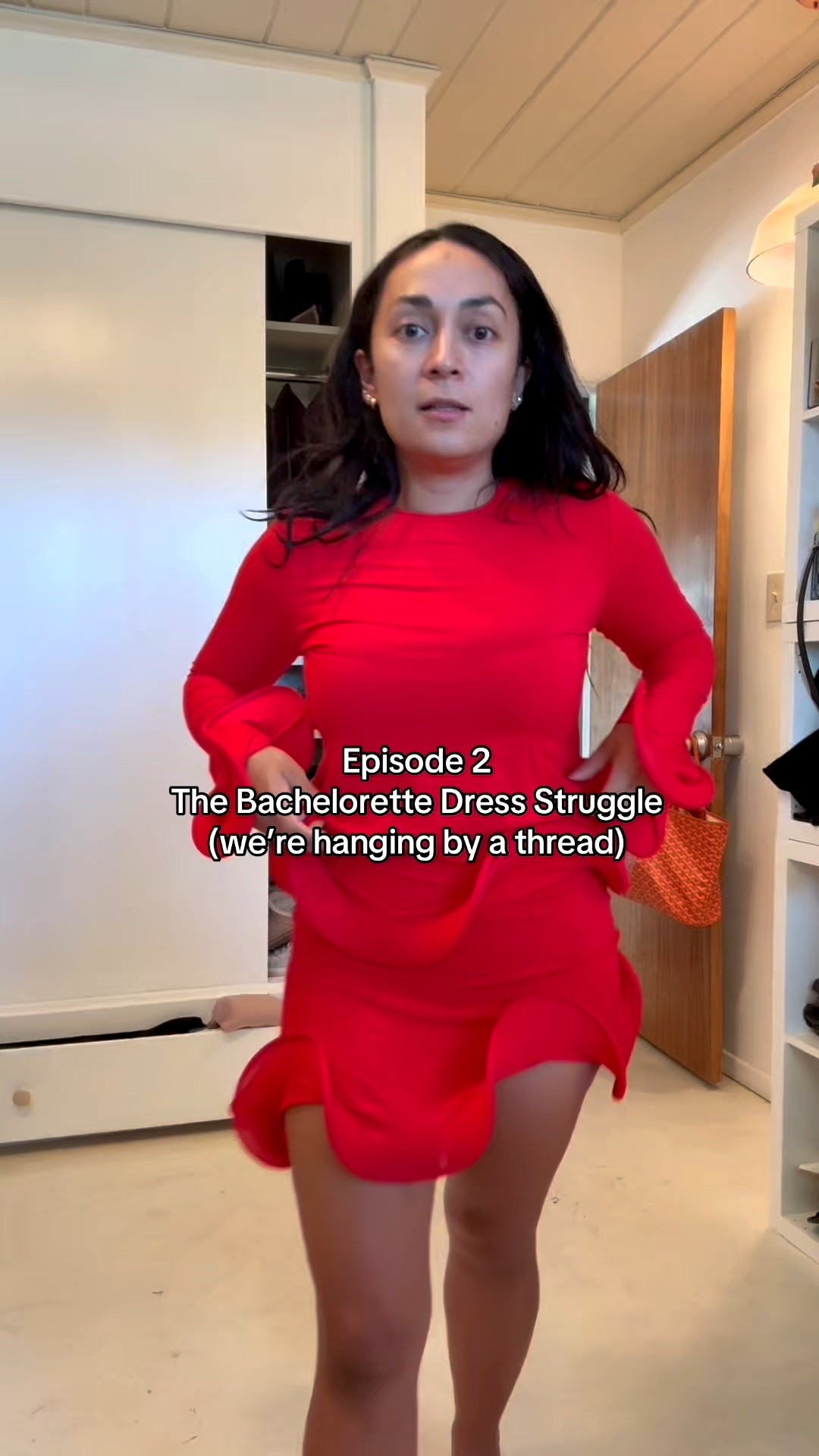 Red dress try-on for my bachelorette ❤️ linked all the options I ordered from Revolve. 