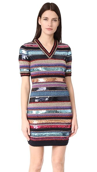 DSQUARED2 Short Sleeve Striped Dress | Shopbop