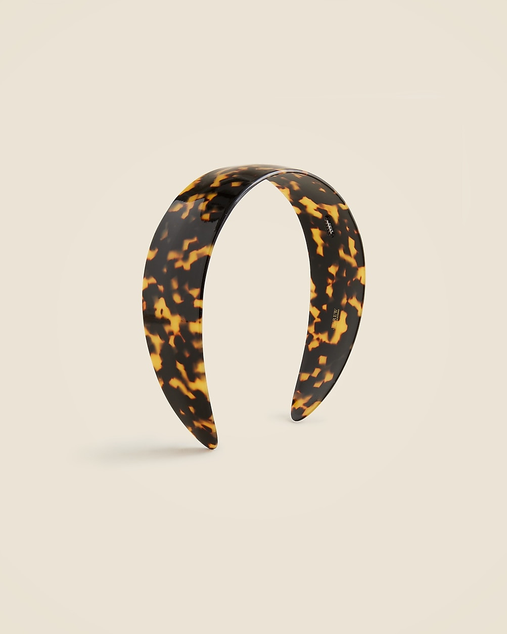 Wide tortoise shell headband | J. Crew US