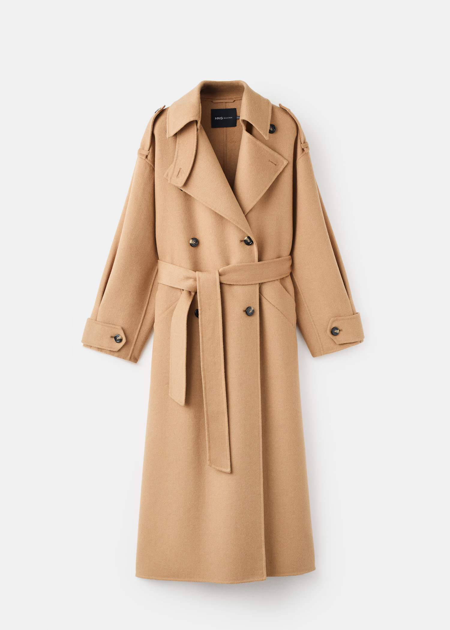 Double-breasted wool coat - Women | MANGO USA | Mango (US/MX/AU)