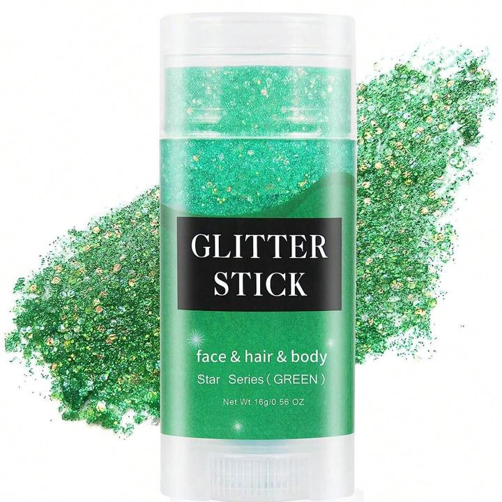 Body Glitter Stick 1PCS,Waterproof Mermaid Face Glitter Gel,Chunky Glitter For Face/Body/Hair/Eye... | SHEIN